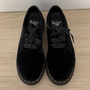 Dr. Martens Black Velvet 1461 Derbys size US 7